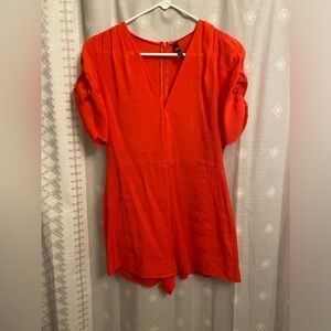 Zara Ruffled Sleeve Romper